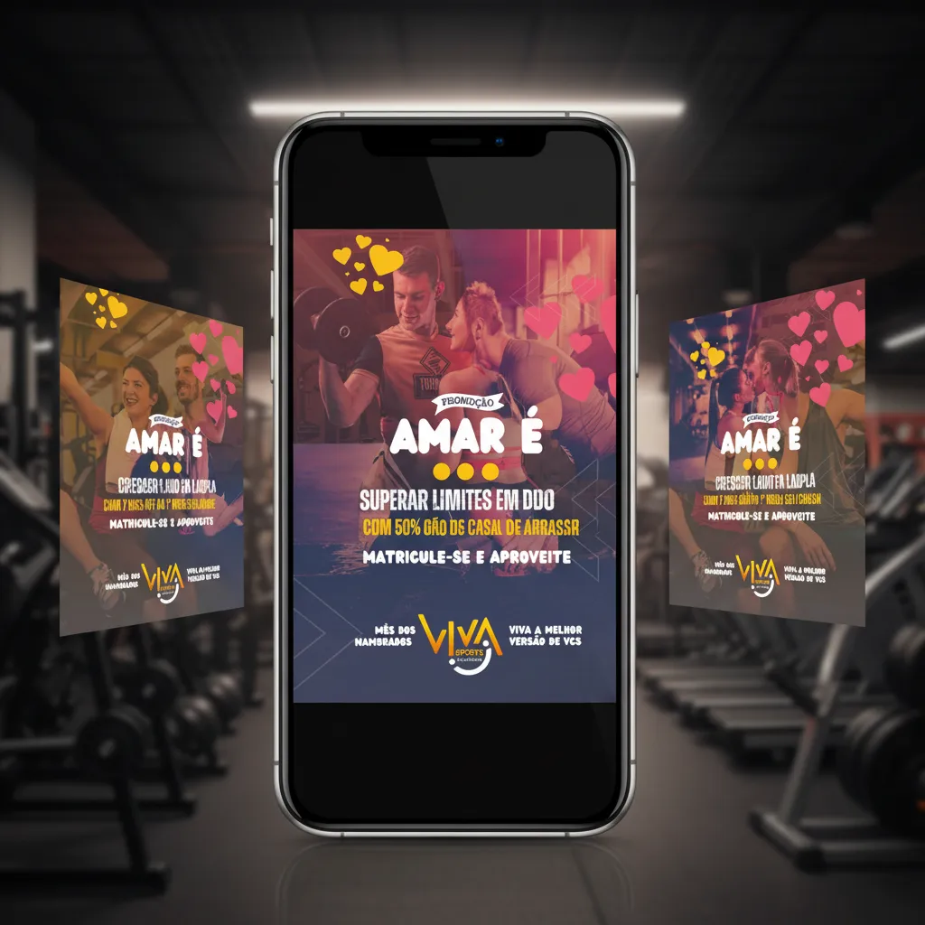 Viva Sports Academia - Dia dos Namorados