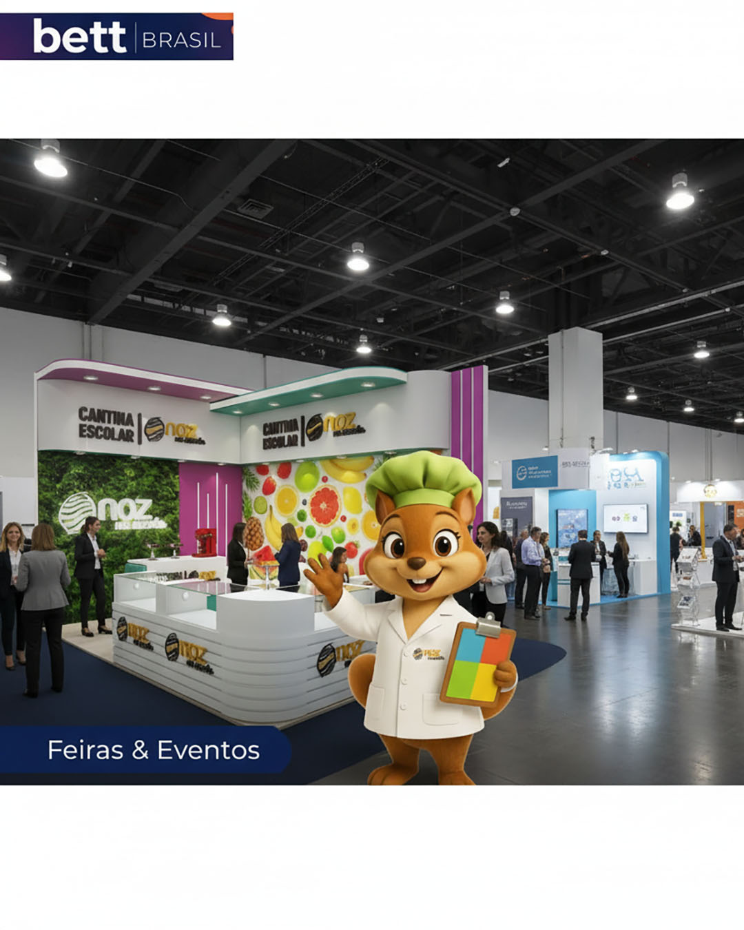 Noz na Escola - Feira Bett Educar